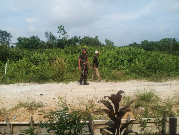 Puasa dan Musim Pancaroba,Tak Surutkan Langkah Babinsa Kodim Untuk Patroli