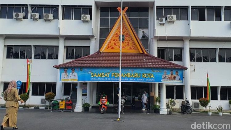 Polda Riau Jadikan Samsat Tempat Titip Kendaraan Pemudik