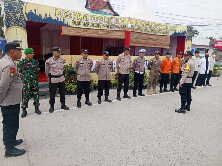 Sinergitas TNI-Polri: Hadir di Pos Pengamanan, Wujudkan Mudik Lebaran yang Aman dan Nyaman