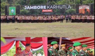 Jambore Karhutla Perdana Digelar di Riau, Kasdim 0301/Pbr Hadir dan Beri Pesan Lingkungan