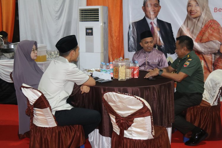 Kasdim 0301/Pekanbaru Hadiri Open House Ketua DPRD, Tegaskan Komitmen Sinergi TNI dan Legislatif