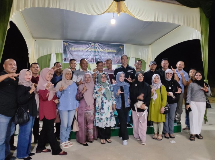 Dandim 0301/Pekanbaru Hadiri Halal Bihalal dan Syukuran Kenaikan Pangkat di Koramil 07/Tenayan Raya