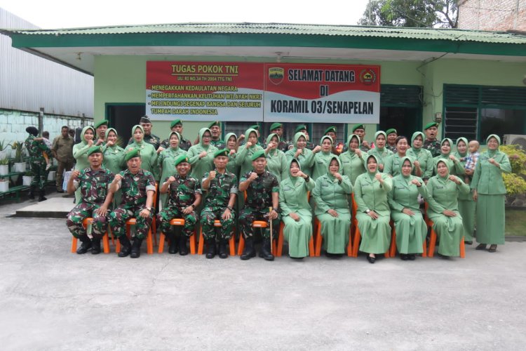 Pererat Silaturahmi, Dandim 0301/Pekanbaru Kunjungi Koramil 03/Senapelan