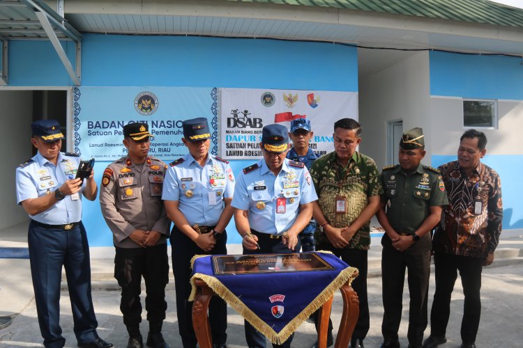 SPPG Maharatu Resmi Beroperasi,Kasdim 0301/Pbr Hadir Wakili Dandim
