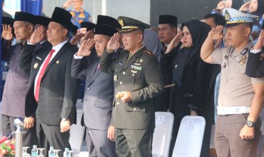 Dandim 0301/Pekanbaru Hadiri Upacara Hari Lahir Pancasila, Serukan Semangat Kebangsaan