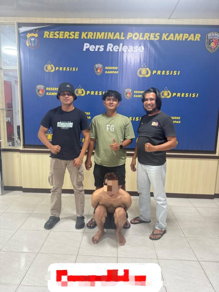 Menjaga Kamtibmas di Bumi Serambi Mekkah: Polres Kampar Ungkap Kasus Curanmor di Salo!