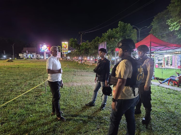 Tim Raga Polres Kampar Patroli Malam: Jaga Kamtibmas, Dekat dengan Masyarakat