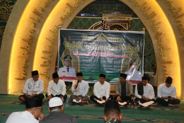 Sinergi untuk Kedamaian, Dandim 0301/Pekanbaru Hadiri Doa Bersama di Pekanbaru