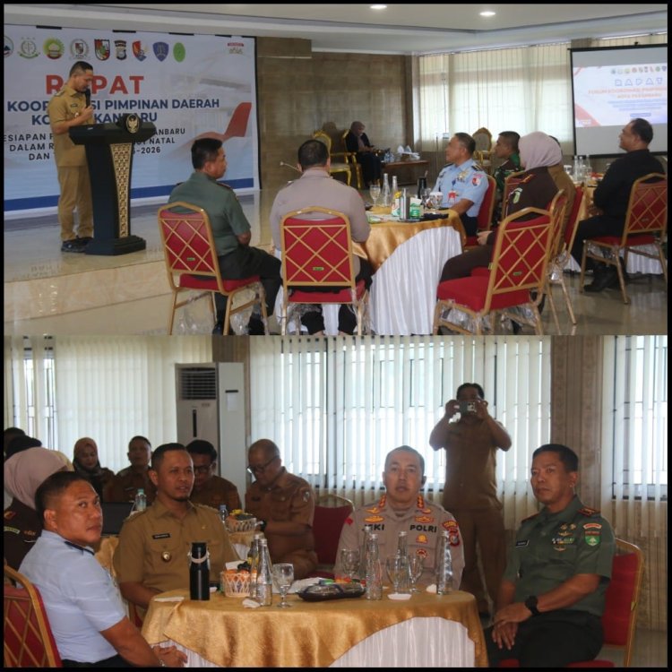 Dandim Hadiri Rapat Forkopimda Terkait Ketersediaan Bapokting dan Antisipasi Bencana Hidrometeorologi