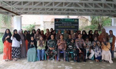 Kegiatan Non Fisik TMMD ke-127 Kodim 0301/Pekanbaru Laksanakan Penyuluhan Hukum dan Narkoba