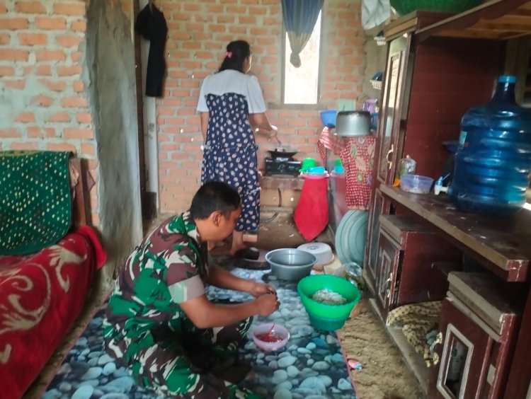 Satgas TMMD ke-127 Bantu Masak, Wujud Nyata Kemanunggalan TNI–Rakyat