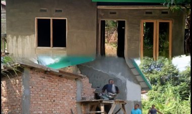 Progres RTLH Capai 83 Persen, Rumah Ibu Sarianis Mulai Nyaman Dihuni Berkat Sentuhan TMMD