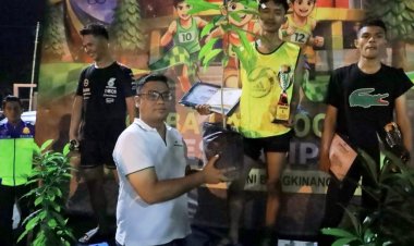 Polres Kampar Gelar Green Policing Running Race, Ajak Generasi Muda Beraktivitas Positif