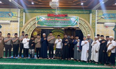 Safari Ramadhan Polda Riau di Kampar: Memperkuat Silaturahmi dan Komitmen Polri Melindungi Masyarakat