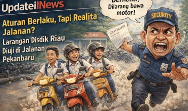 Larangan Disdik Riau Diuji di Jalanan Pekanbaru: Motor Pelajar Masih Bebas Berkeliaran