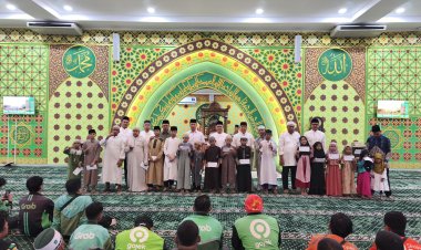 Hangatnya Ramadhan 1447 H, Ditlantas Polda Riau Buka Puasa Bersama Anak Yatim dan Ojol Sambil Gaungkan Mudik Aman Keluarga Bahagia