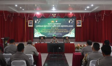 Kapolres Kampar Pimpin Rapat Koordinasi Operasi Ketupat Lancang Kuning 2026, Perkuat Sinergi Jelang Idul Fitri
