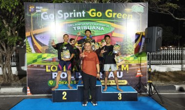 Semarak Ramadan, Go Sprint Go Green Seri VI Jadi Ajang Sportivitas Generasi Muda di Pekanbaru