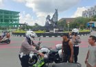 Patroli Beat Ditlantas Polda Riau, Hadir di Jam Rawan Demi Kelancaran Lalu Lintas Pekanbaru