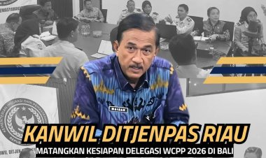 Kanwil Ditjenpas Riau Matangkan Kesiapan Delegasi WCPP 2026 di Bali