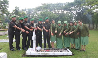 Dandim 0301/Pekanbaru Ikuti Ziarah HUT Korem, Wujudkan Penghormatan kepada Pahlawan