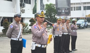 Apresiasi Heroik Personel PJR, Ditlantas Polda Riau Beri Reward dan Tanamkan Semangat Green Policing