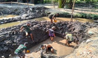 Kodim 0301/Pekanbaru Bangun Asa Warga Melalui Tiga Jembatan Garuda