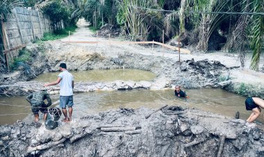 Akses Terisolir Mulai Terbuka, Pembangunan Tiga Jembatan Garuda Terus Dikebut
