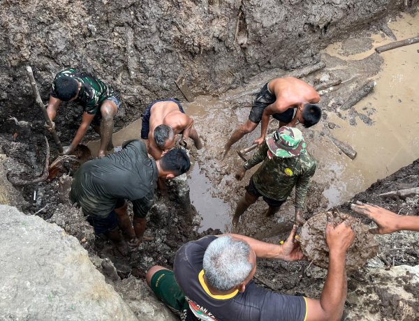 Jembatan Garuda Jadi Wujud Nyata Kepedulian TNI untuk Kemudahan Akses Warga