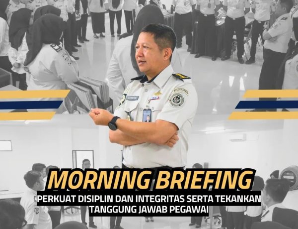 Morning Briefing, Perkuat Disiplin dan Integritas serta Tekankan Tanggung Jawab Pegawai Ditjen Pas Riau