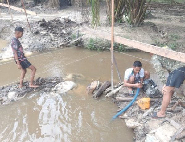 Akses Antar Kelurahan Diperkuat Lewat Pembangunan Jembatan Garuda