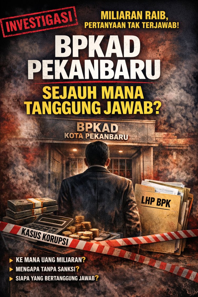 TEMUAN MILIARAN MENGENDAP DI PEKANBARU