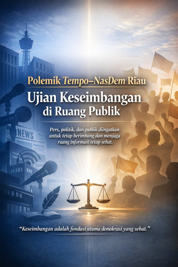 Polemik Berita Tempo: NasDem Riau Siap Gelar Aksi, Siapa Diuntungkan dari Framing Ini?