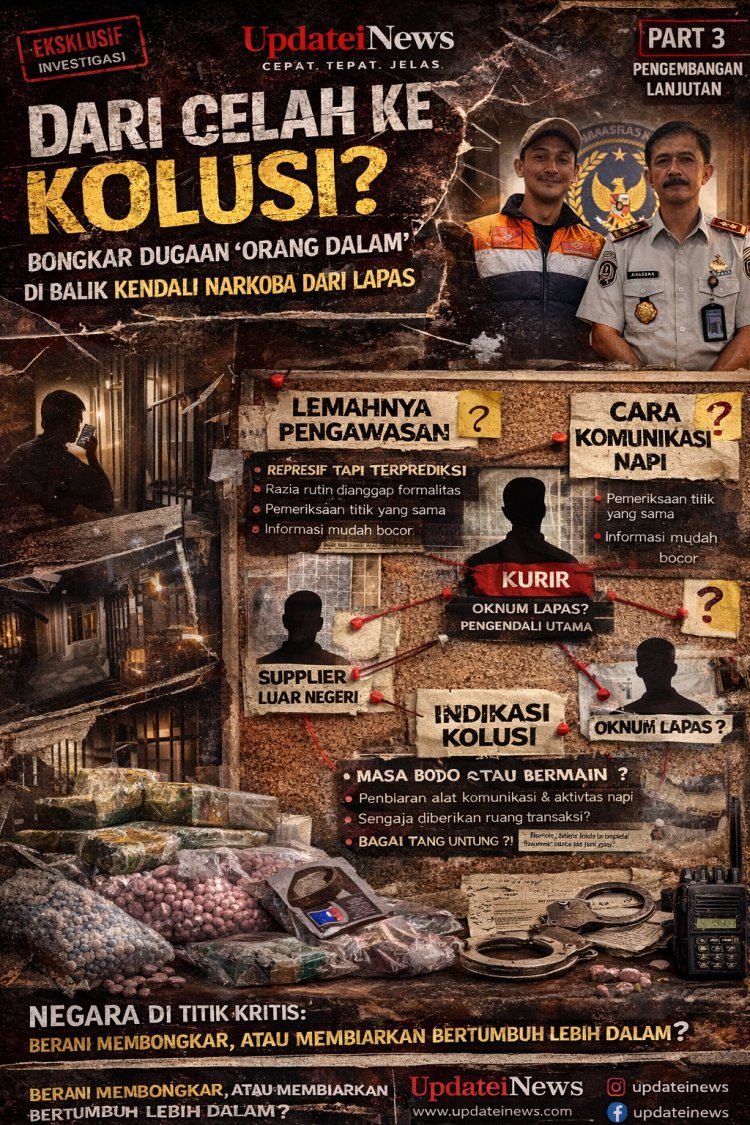 Dari Celah ke Kolusi? Menguak Dugaan “Orang Dalam” di Balik Kendali Narkoba dari Lapas Rumbai