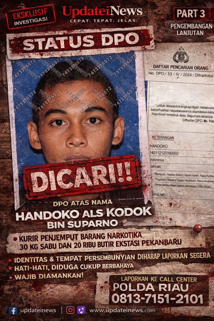 DPO Jadi Kunci: Mengapa Peran Handoko Penting dalam Pengungkapan Kasus Lapas Rumbai?