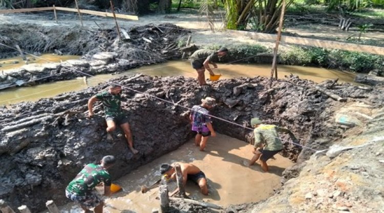 Kodim 0301/Pekanbaru Bangun Asa Warga Melalui Tiga Jembatan Garuda