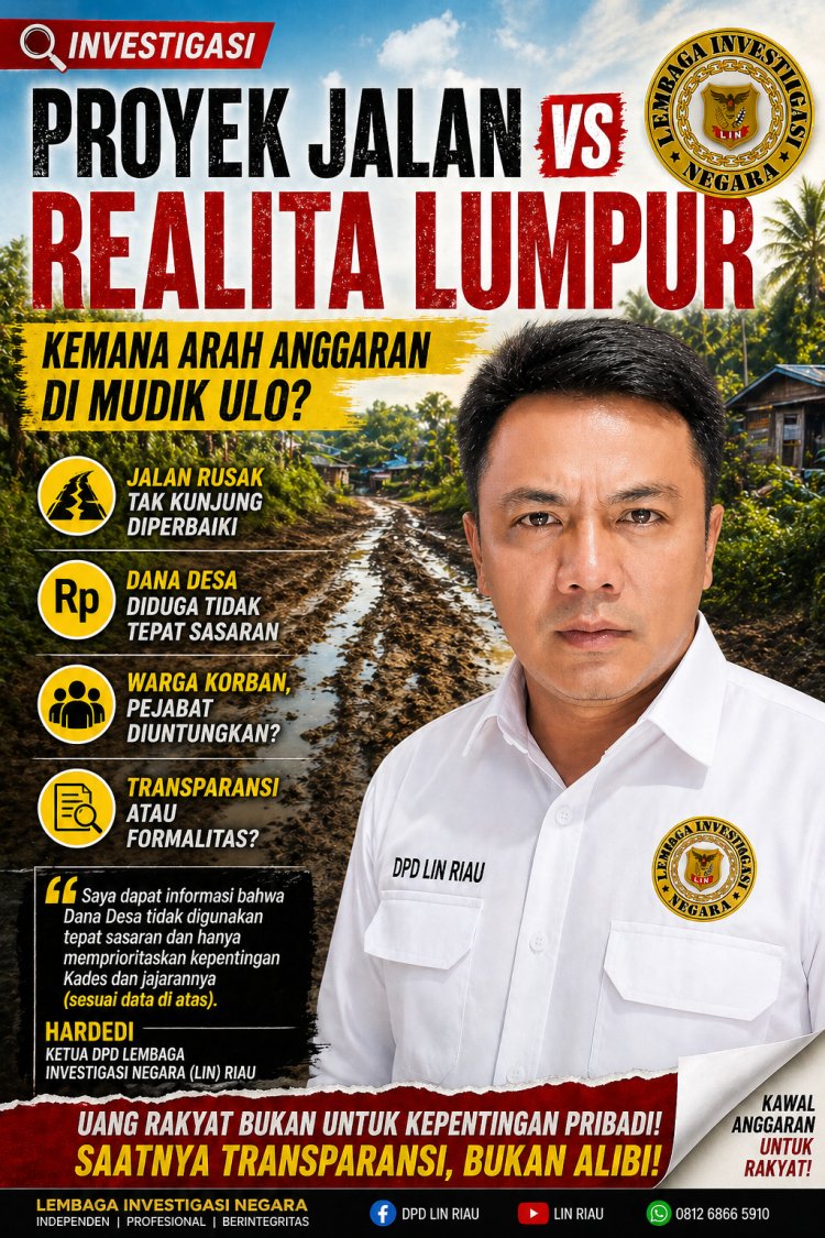 Proyek Jalan vs Realita Lumpur: Kemana Arah Anggaran di Mudik Ulo?
