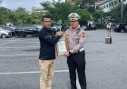 Dirlantas Polda Riau Pimpin Apel Pagi dan Berikan Penghargaan kepada Personel Berprestasi