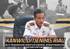 Kanwil Ditjenpas Riau Ikuti Pengarahan Direktur Jenderal Pemasyarakatan Secara Virtual