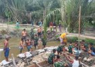 Bersatu di Tengah Lumpur, TNI dan Warga Bangun Harapan Lewat Jembatan Garuda Armco