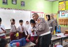 Membangun Budaya Tertib Berlalu Lintas dan Cinta Lingkungan, Ditlantas Polda Riau Edukasi Generasi Bangsa di SDN 42 Pekanbaru