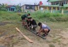 Progres Pembangunan Jembatan Garuda Beton Tahap IV di Wilayah Kodim 0301/Pekanbaru Terus Berjalan
