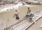 Pengecoran Pondasi Jembatan Garuda Armco Tahap I Jadi Fokus Pengerjaan Hari Ini