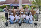 Tanamkan Budaya Tertib Berlalu Lintas Sejak Dini, Ditlantas Polda Riau Hadirkan Police Goes To School dan Green Policing di SMKN 6 Pekanbaru