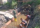 Sinergi TNI dan Masyarakat Dukung Pembangunan Infrastruktur di Rumbai Barat