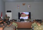 Personel Kodim 0301/Pekanbaru Terima Pengarahan Kasdam XIX/Tuanku Tambusai
