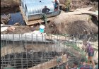 Pengerjaan Jembatan Garuda di Pekanbaru Terus Dilakukan Secara Bertahap