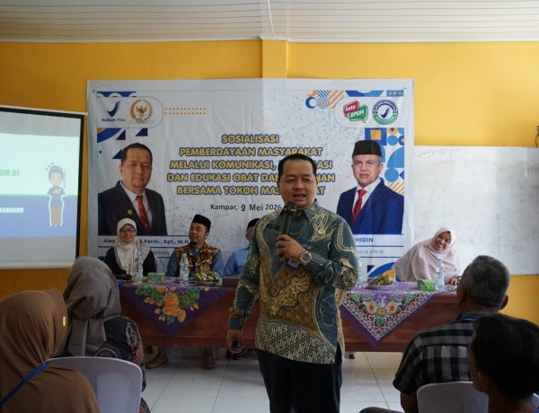 Aksi Nyata Komisi IX DPR RI & BBPOM Pekanbaru: Kawal Warga Kampar Utara dari Bahaya kosmetika yang tidak aman
