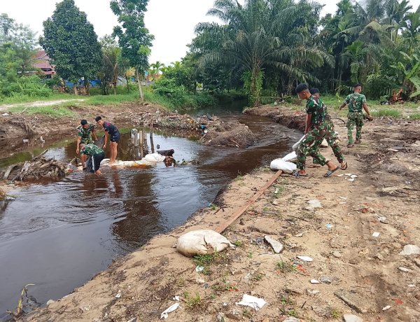 Pengerjaan Jembatan Garuda di Jalan Fajar Terus Berjalan, Warga Sambut Antusias