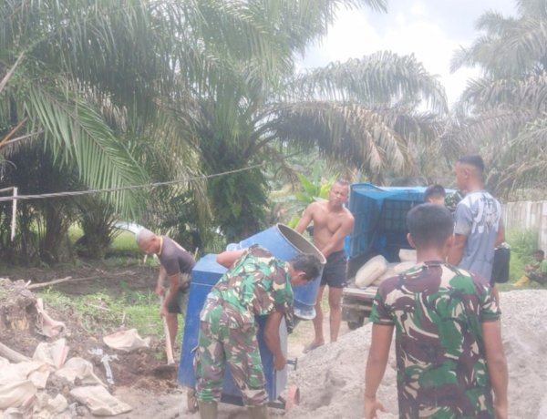 Mesin Molen Percepat Pengecoran Pondasi Jembatan Garuda Armco Tahap IV